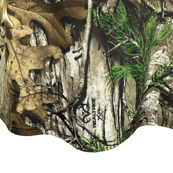 Realtree Edge Camo T-Shirt Short Sleeve Size Large Outdoor Hunting Graphics - Picture 2 of 4